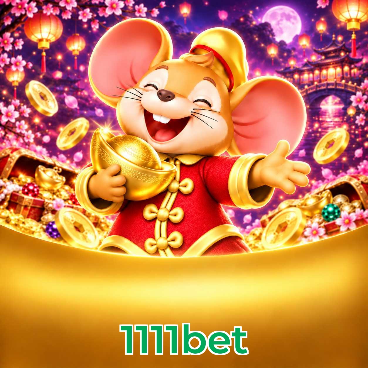 1111bet Download Speed Test Logo - Teste de Velocidade Certificado